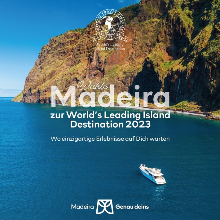 Madeira ist als „World&#039;s Leading Island Destination 2023“ nominiert