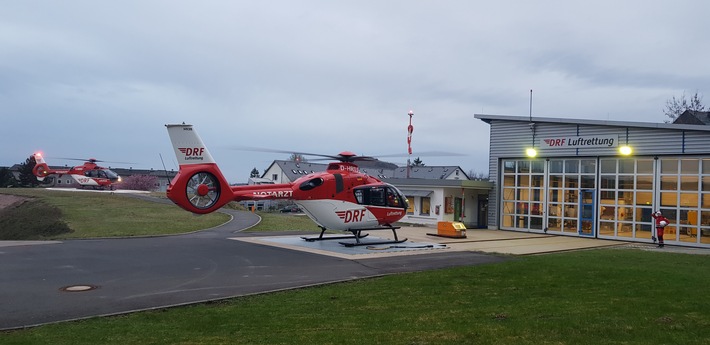 Flottenmodernisierung bei der DRF Luftrettung / Rettungshubschrauber Christoph 60 mit H135 im Einsatz