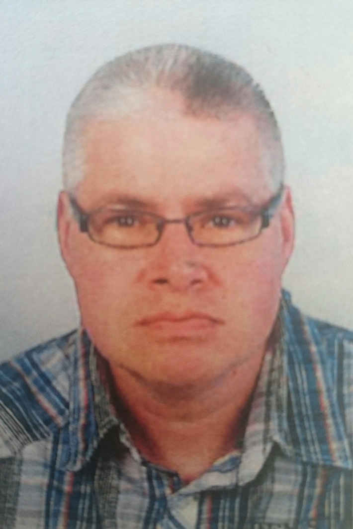 POL-HM: 43-jähriger Alfelder vermisst - wer hat Thorsten Horenkamp gesehen?