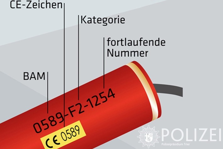 POL-PPTR: Damit das neue Jahr gut beginnen kann - Polizei Trier gibt Hinweise zum sicheren Umgang mit Feuerwerkskörpern
