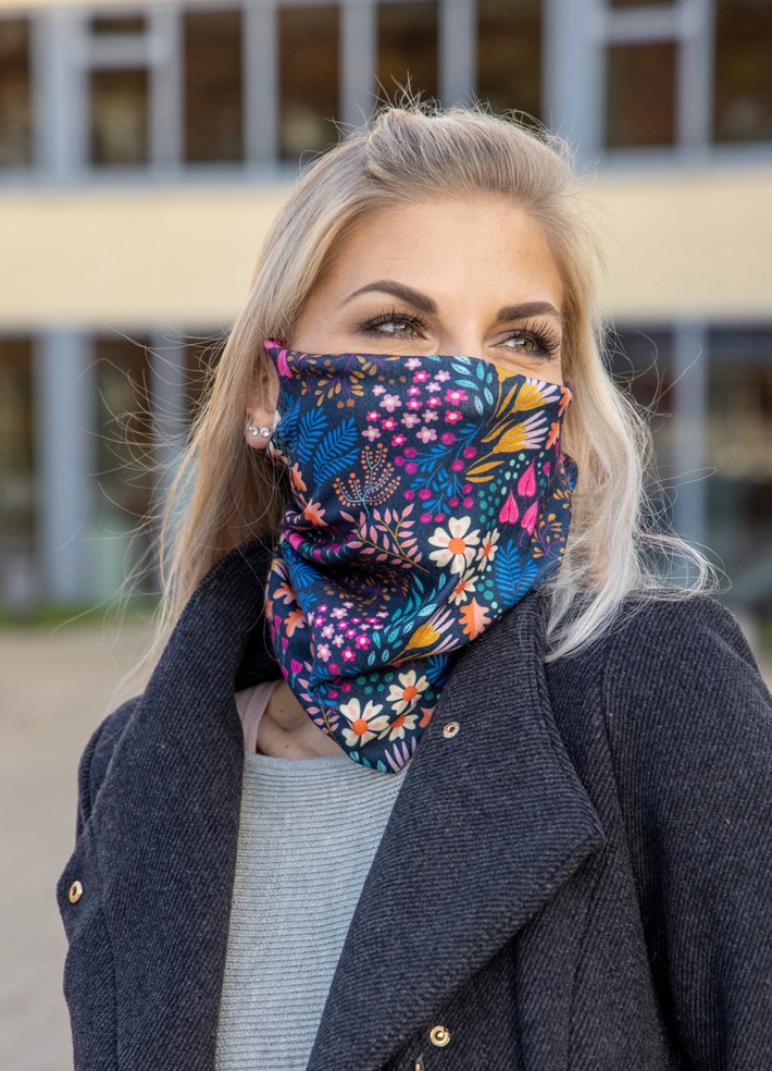 Flexibel, flauschig, funktionell: Diese Maske kann Winter