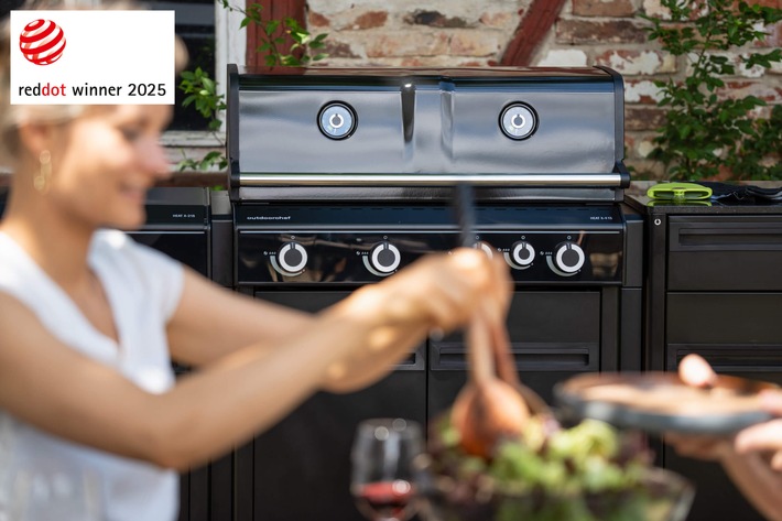 Ausgezeichnet: HEAT Outdoorküche von Outdoorchef erhält Red Dot Design Award