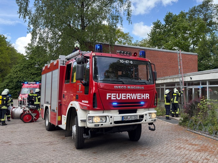 FW-AUR: Heizungsdefekt verursacht starken Qualmausstoß