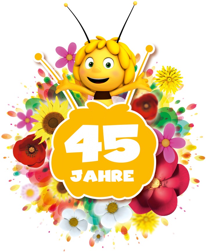 45 Jahre Die Biene Maja im deutschen Fernsehen / Die berühmteste Biene der Welt feiert Geburtstag, aber die Kinder bekommen Geschenke!