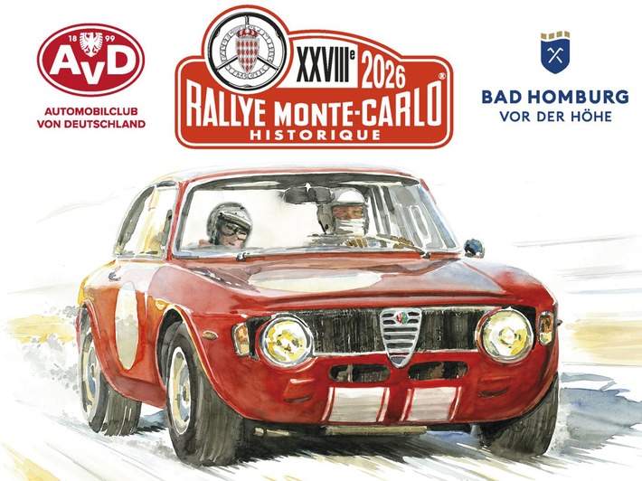 Oldtimer-Schaulaufen beim Start der Rallye Monte-Carlo Historique