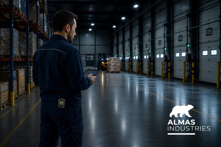 Alleinarbeit ohne allein gelassen werden: Warum Unternehmen Arbeitssicherheit neu denken sollten - mit Totmannschaltern von Almas Industries