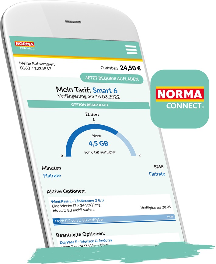 Die neue App von NORMA Connect kommt mit praktischen Spar-Features für Nutzer von iOS und Android auf den Markt / Mehr Transparenz, Übersicht und die volle Kostenkontrolle