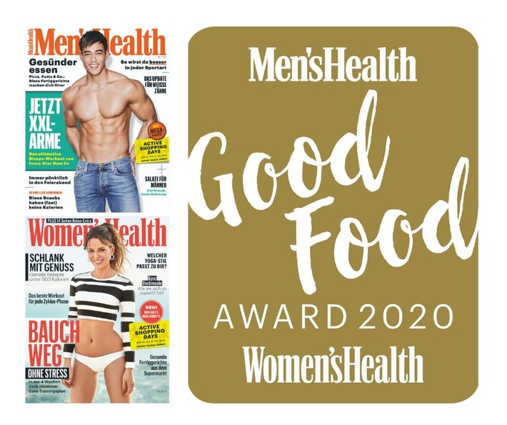 MEN&#039;S HEALTH UND WOMEN&#039;S HEALTH verleihen die Good Food Awards 2020