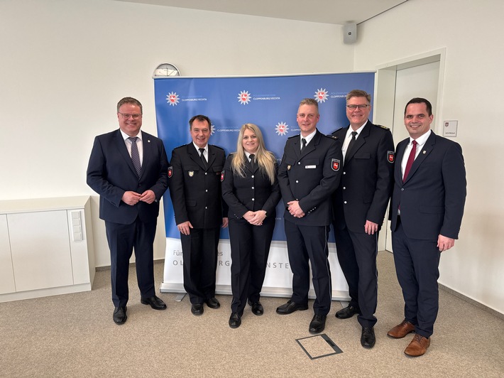 POL-OLD: Neue Leiterin beim Polizeikommissariat Vechta/Polizeipräsident Andreas Sagehorn überträgt die Amtsgeschäfte an Polizeirätin Luca-Marie Mielke