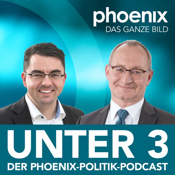 neuer phoenix-Podcast: unter 3 - Erhard Scherfer bespricht in Dreierrunde aktuelle Politik-Themen