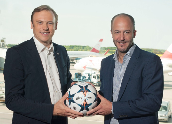 Sky Österreich und der Flughafen Wien kooperieren: 
Das beste Live-Sport-Programm ab Mai im gesamten Passa-gierbereich empfangbar