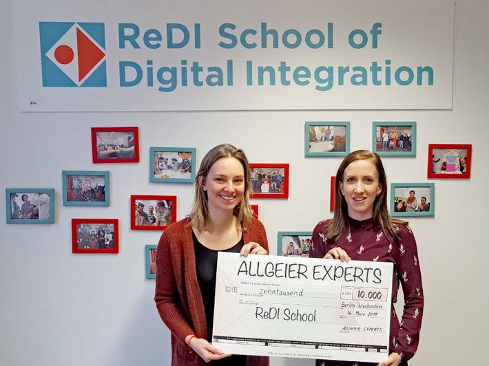 Allgeier Experts unterstützt die ReDI School of Digital Integration