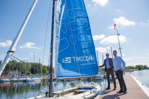 TIMOCOM sorgt mit Sponsoring am Unterbacher See für frischen Wind