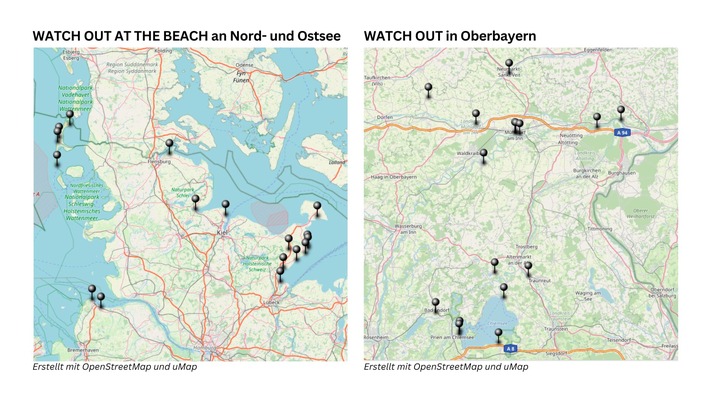 Aktiv gegen Hautkrebs: WATCH OUT AT THE BEACH / UV-Warnsystem von Küstenregionen auf Oberbayern ausgeweitet