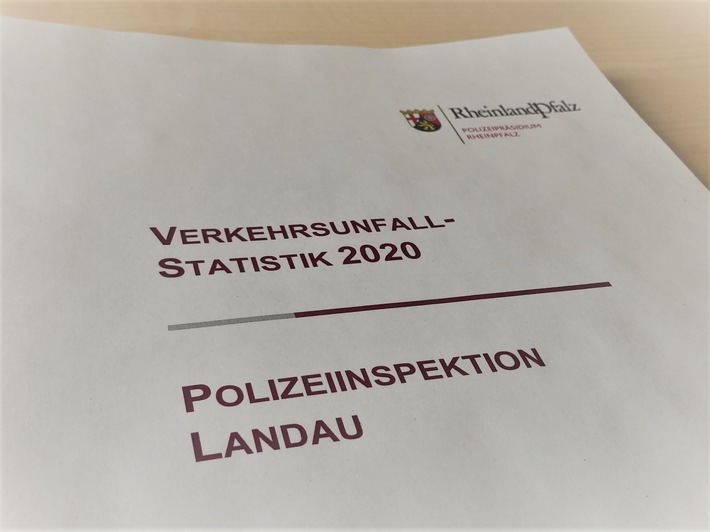 POL-PDLD: Landau - Verkehrsunfallstatistik 2020: deutlicher Rückgang der Gesamtunfallzahlen