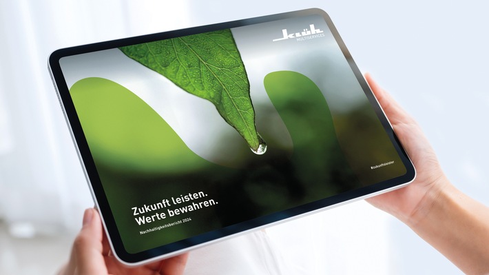 Nachhaltigkeitsbericht 2024 / Klüh treibt nachhaltiges Wachstum durch digitale Kompetenz voran