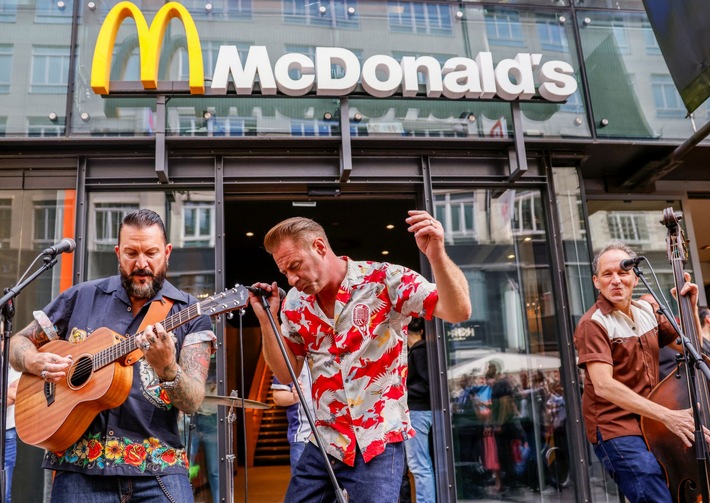 Sein höchstes Konzert aller Zeiten: McDonald