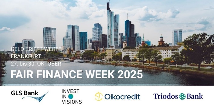 Fair Finance Week vom 27. bis 30. Oktober 2025 - Geld trifft Werte