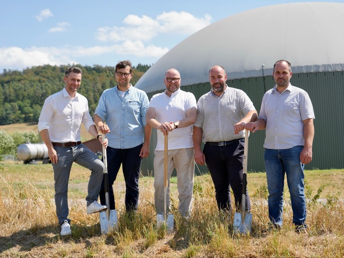 Pressemitteilung: Nachhaltiges Biogas aus der Region - Green Planet Energy baut Standort in Morschen aus