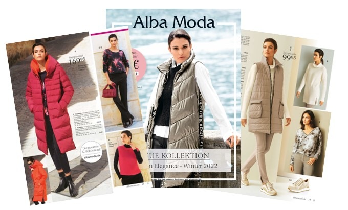 Winterliche Looks von Alba Moda