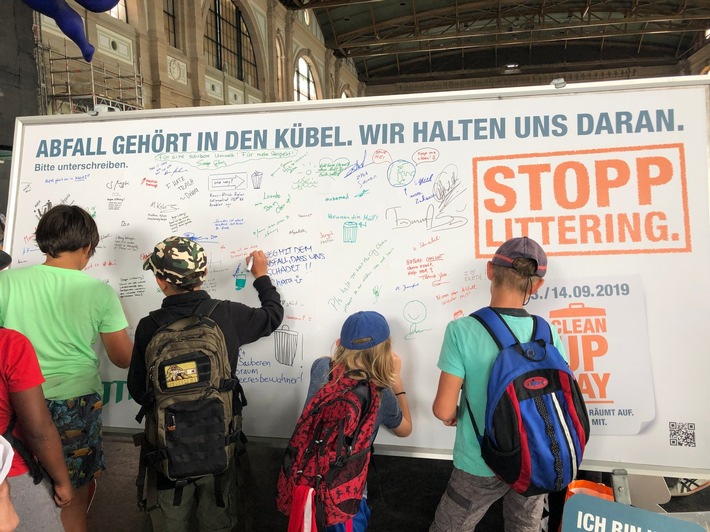 Medienmitteilung: "Zürich bekennt sich zu einer sauberen Stadt"