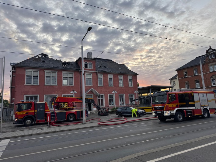 FW Dresden: Informationen zum Einsatzgeschehen von Feuerwehr und Rettungsdienst in der Landeshauptstadt Dresden vom 17. September 2025