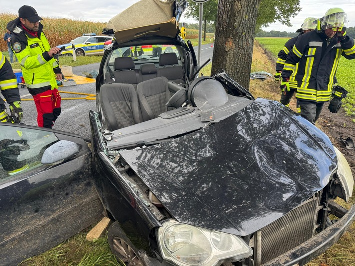 POL-STD: 25-jähriger Polofahrer bei Unfall in Oldendorf schwer verletzt