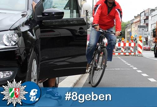 POL-BN: Autofahrer öffnete Tür: E-Bike-Fahrer in Alfter verletzt