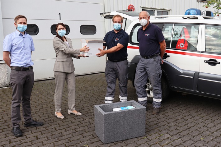 Helios unterstützt bei der Hochwasserhilfe das Deutsche Rote Kreuz