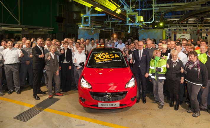 Produktionsstart für den neuen Corsa im Opel-Werk Eisenach (FOTO)