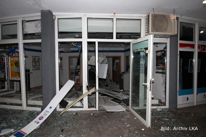 LKA-RP: Geldautomat in Neustadt an der Weinstraße gesprengt - Zeugenaufruf