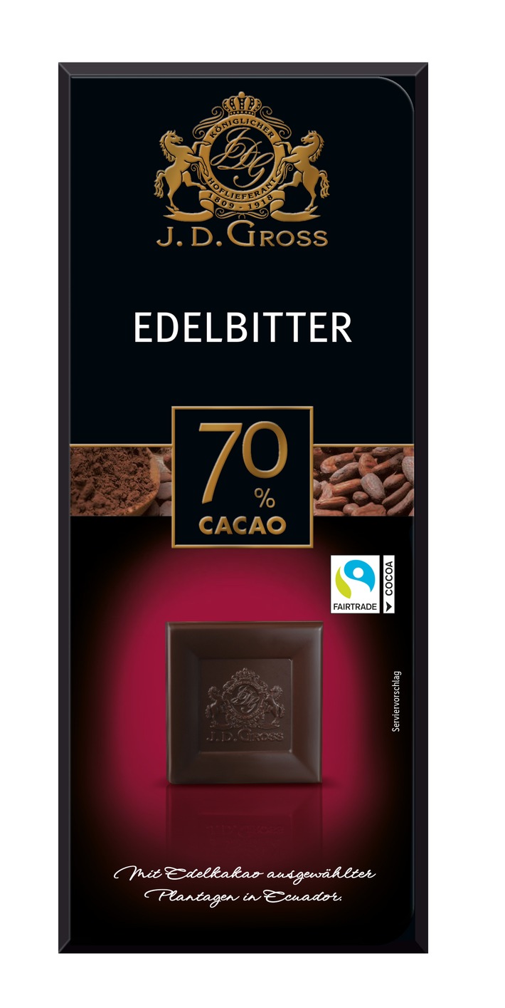 Stiftung Warentest bewertet Edelbitterschokolade von Lidl mit der Note "gut"