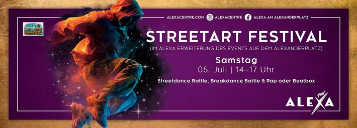 PM: Das ALEXA lädt beim ersten Street Art Festival zu Live-Performances ein
