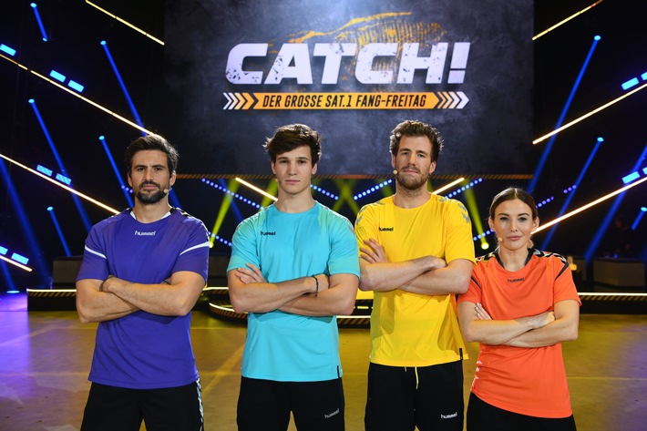 "Jeder kennt Fangen, jeder spielt Fangen. Man muss eigentlich nur eine Kamera draufhalten" - "CATCH! Der große SAT.1 Fang-Freitag" ist die erste Show-Entwicklung von Luke Mockridge als Produzent