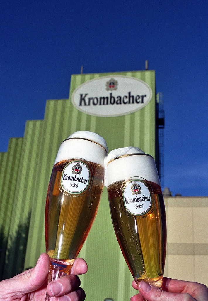 Krombacher Brauerei mit dem höchsten Ausstoß ihrer Geschichte