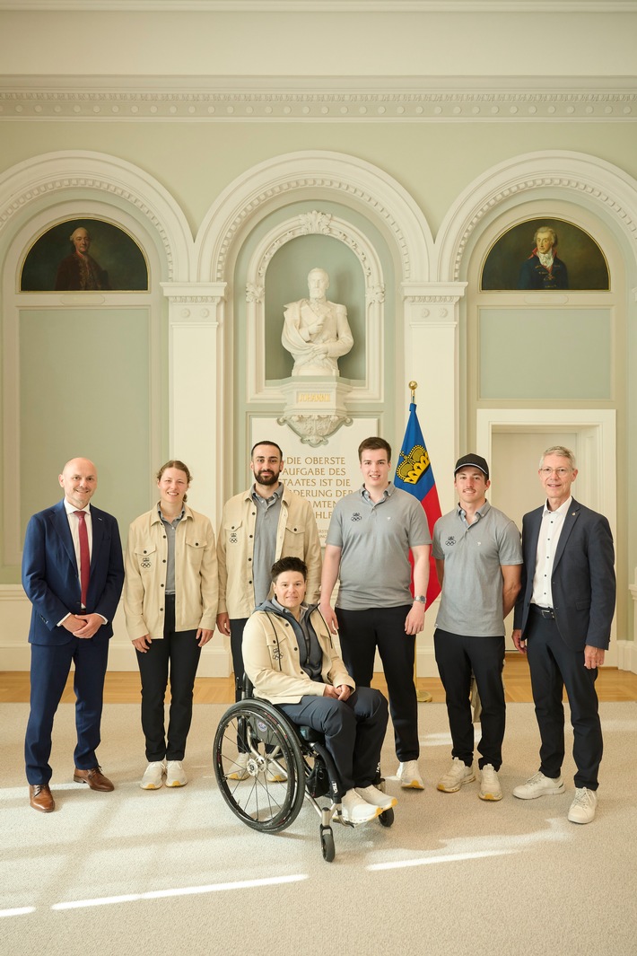 Empfang der Delegation der XXV. Olympischen und XIV. Paralympischen Winterspiele von Milano-Cortina 2026