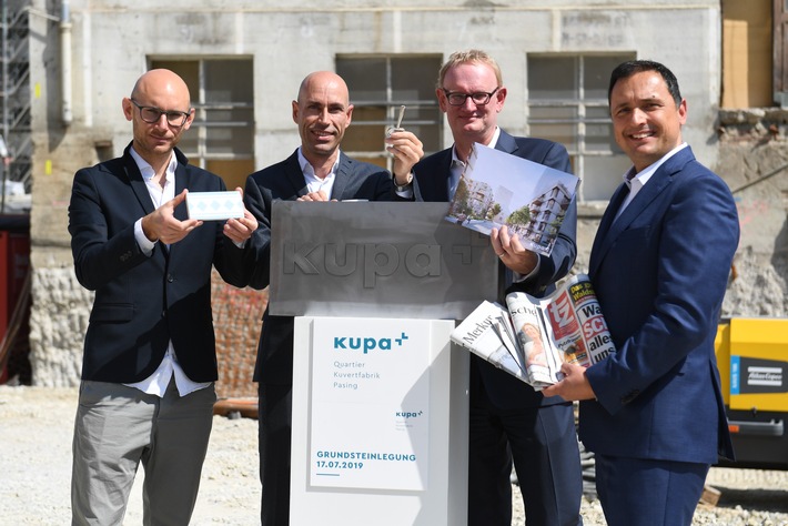 Rohbaustart für neues Münchner Stadtquartier kupa