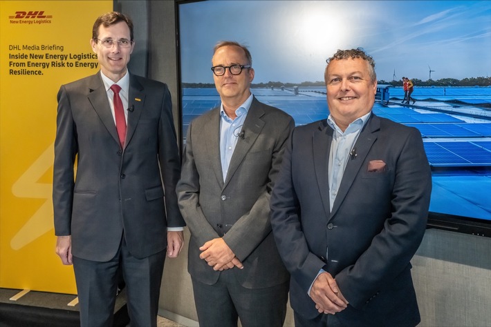 DHL Group baut den Bereich Logistik für Neue Energien aus, während Nachfrage für resiliente Energiesysteme wächst | DHL Group ramps up New Energy Logistics as demand for energy resilience surges