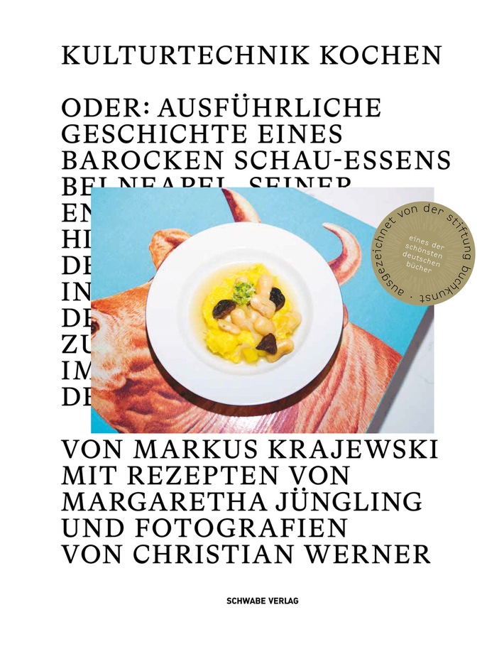 «Kulturtechnik Kochen» gehört zu den «Schönsten Deutschen Büchern 2025»