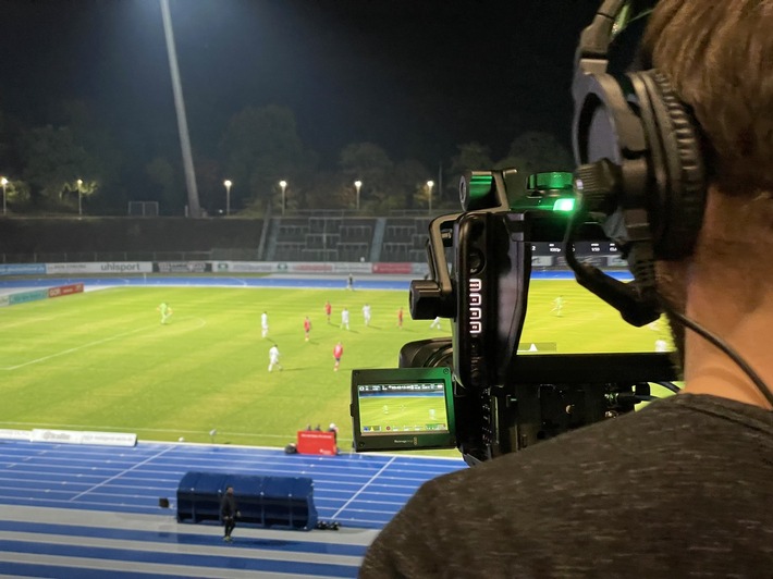 Erste komplett 5G basierte Fußball-TV-Produktion