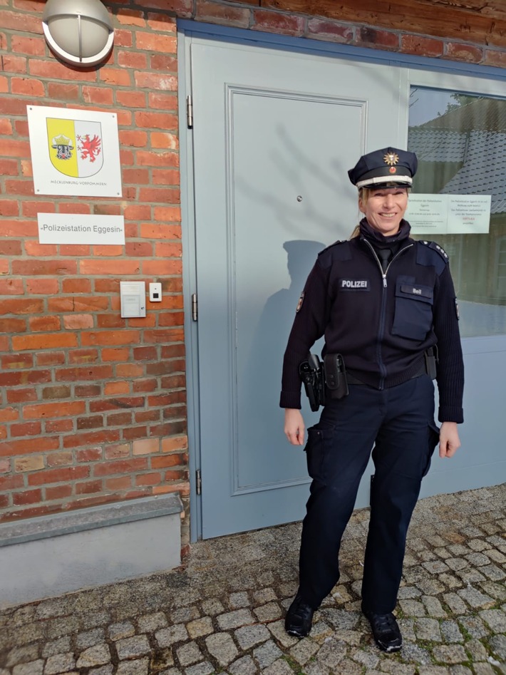 POL-ANK: Neue Kontaktbeamtin in der Polizeistation Eggesin