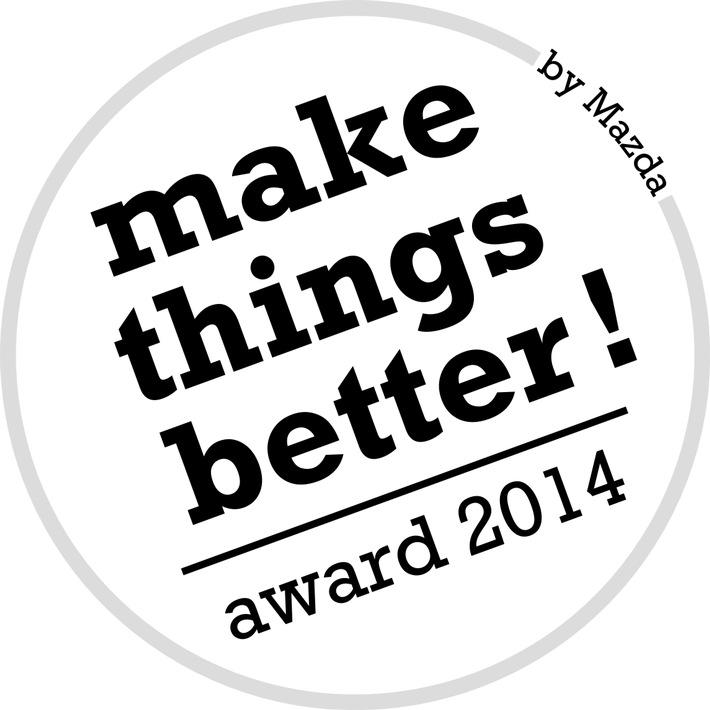 Mazda verleiht erneut den "Mazda Make Things Better Award" (FOTO)