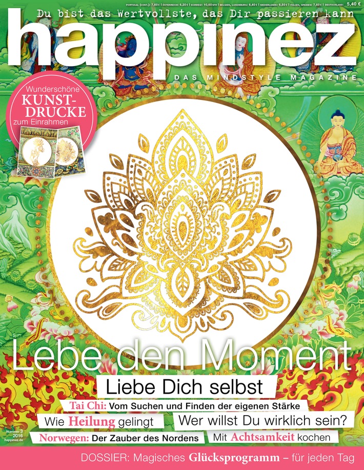 Dr. Carola Roloff in Happinez: "Die Entscheidung, Nonne zu sein, hat mir eine neue Freiheit geschenkt."