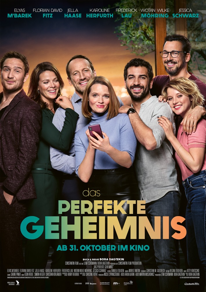 Der perfekte Kinostart für DAS PERFEKTE GEHEIMNIS / Schon über 1 Million Kinobesucher für Bora Dagtekins Gesellschaftskomödie