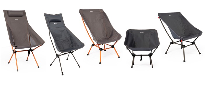 Micro Chair Campingstühle: klein im Format, groß im Komfort