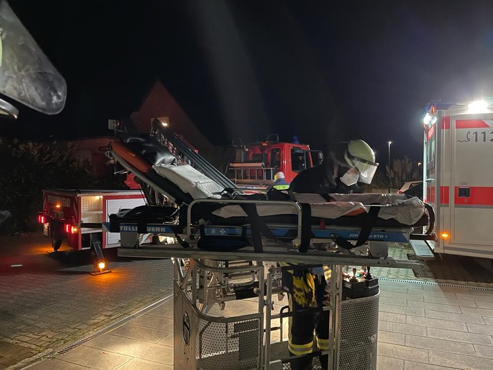 FW-Schermbeck: Unterstützung Rettungsdienst