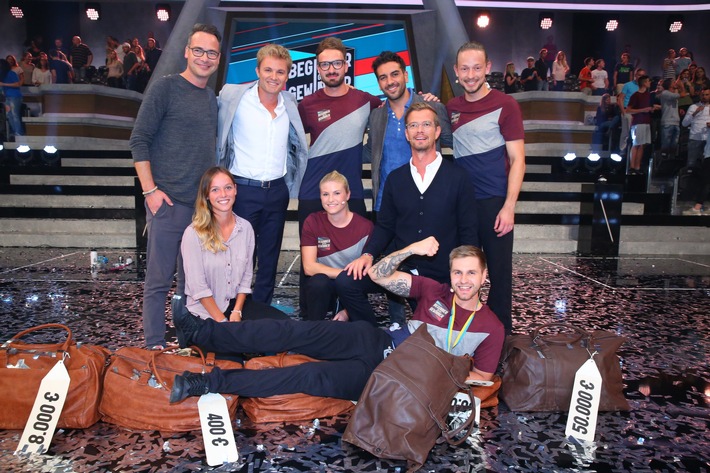 Ganz großer Sport: Joko Winterscheidts neue ProSieben-Show "Beginner gegen Gewinner" feiert erfolgreiche Premiere am Samstagabend
