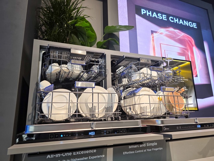 IFA 2025: Midea stellt GreenApex-Geschirrspüler für maximale Energieeffizienz vor