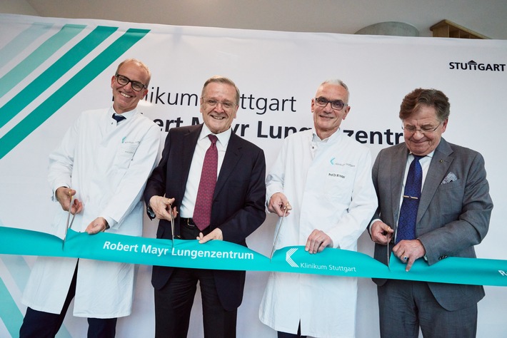 Klinikum Stuttgart weiht "Robert Mayr Lungenzentrum" ein / Geballte Expertise unter einem Dach