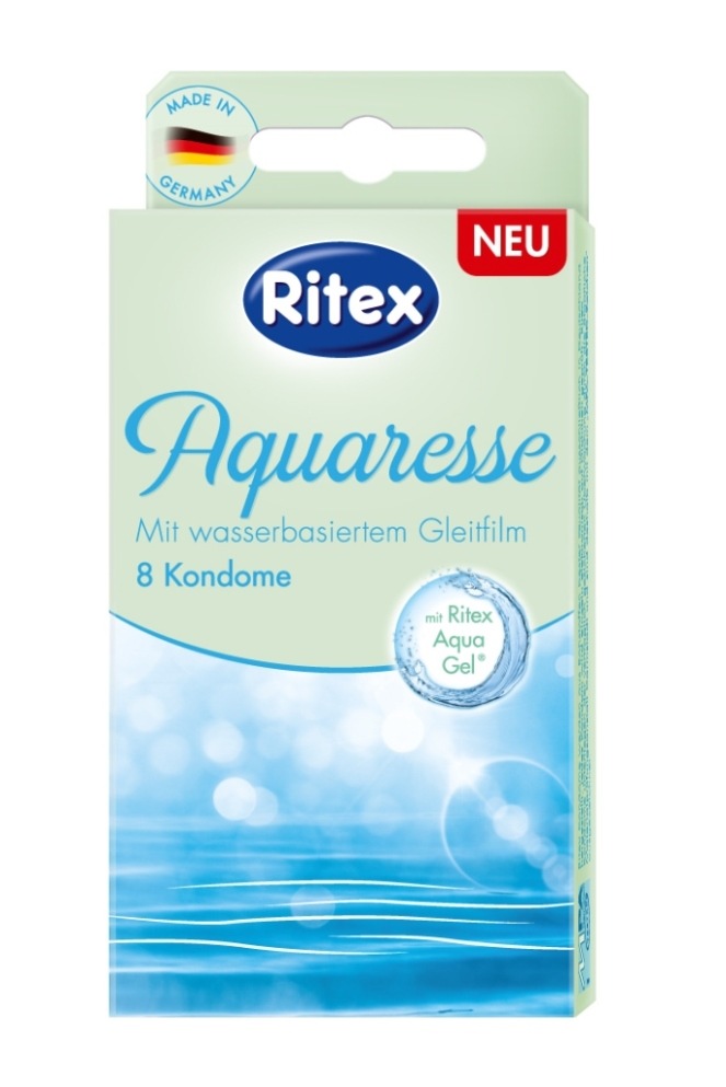 Die ersten Ritex Kondome mit wasserbasiertem Gleitfilm